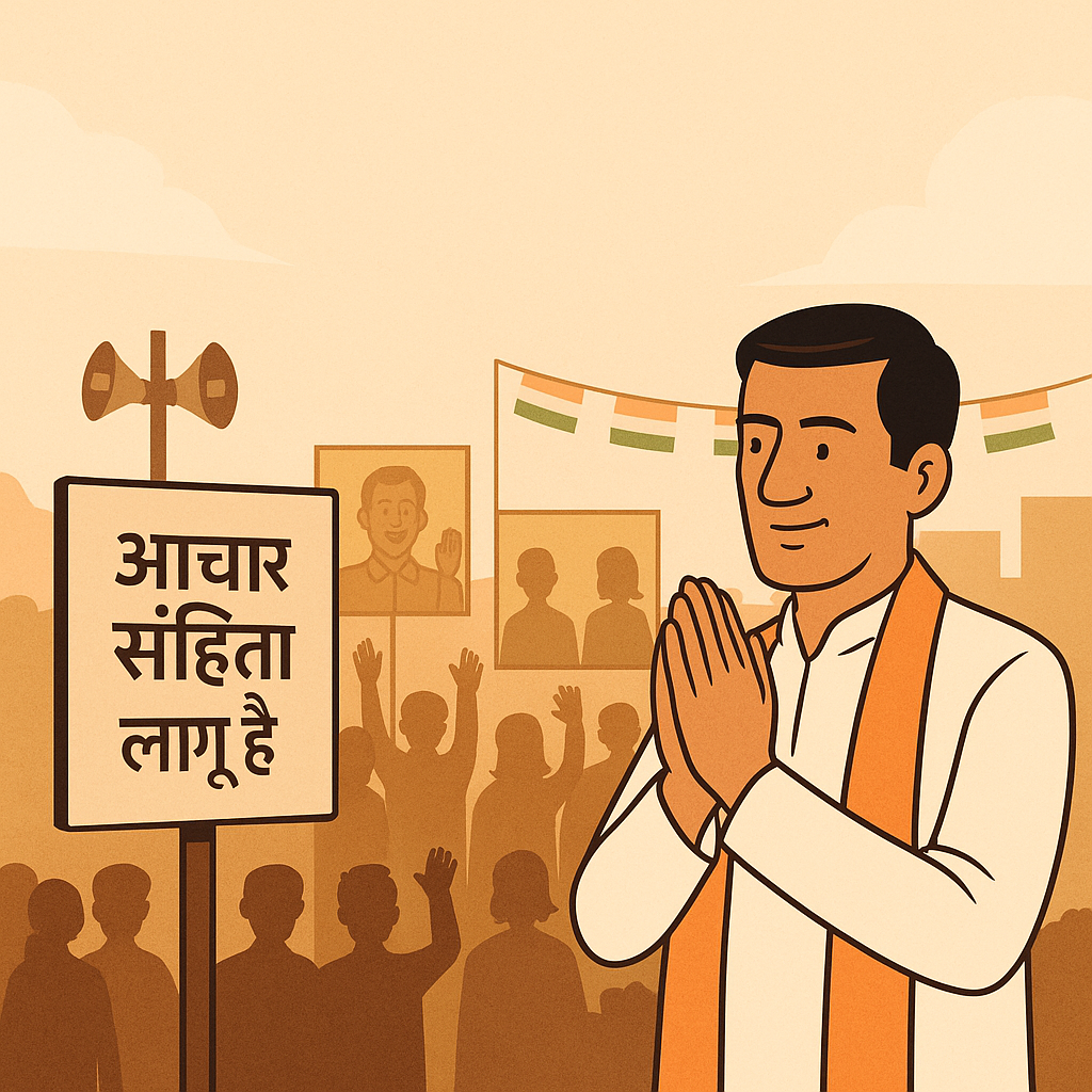 Aachar Sanhita kartoon image