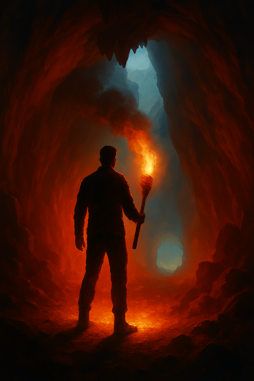 मौन की मशाल का चित्रा